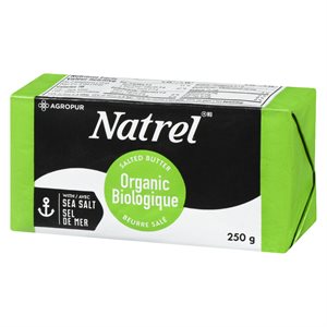 Beurre salé biologique 250gr