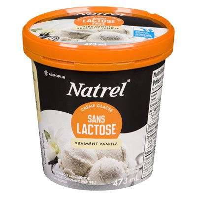 Créme glacée vraiment vanille 473ml