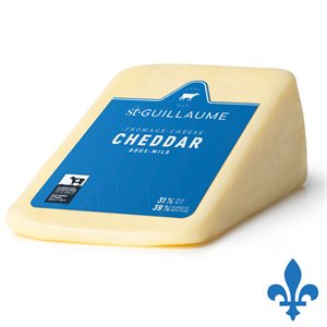 Fromage cheddar blanc bloc 275gr