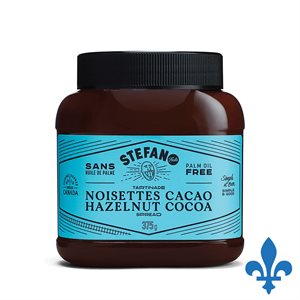 Tartinade au cacao et noisettes 375gr
