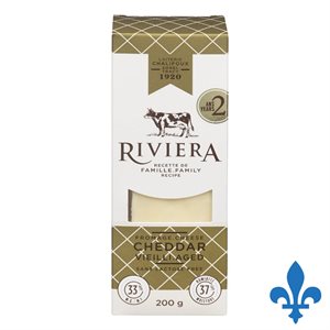Fromage cheddar 2 ans sans lactose 200gr