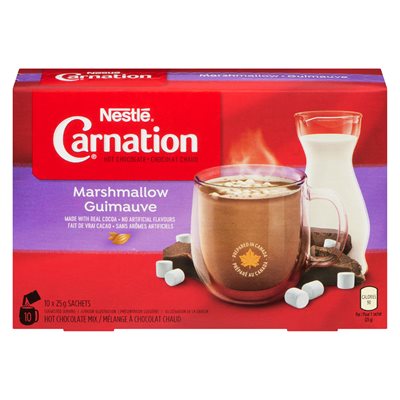 Mélange chocolat chaud guimauve 10un