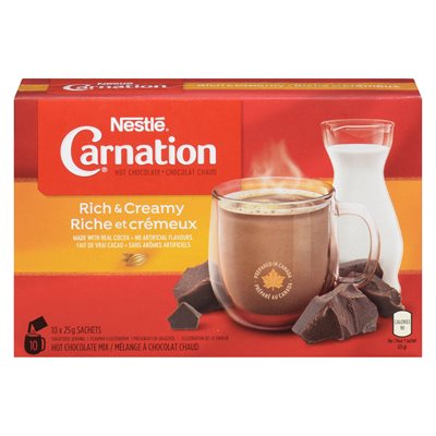 Mélange chocolat chaud riche 10un