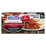 Bacon précuit original tranches épaisses format familial 90gr