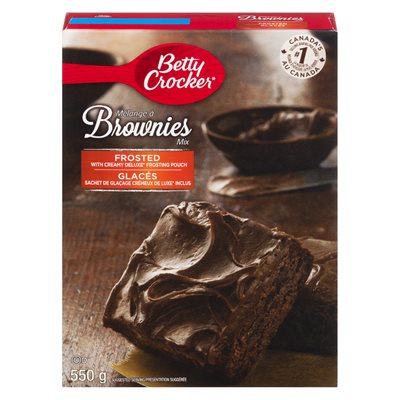 Mélange brownies glacés 550gr