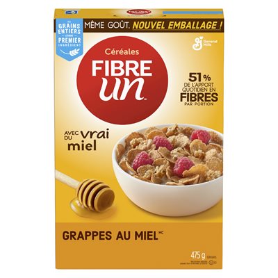 Céréales grappes au miel 475gr