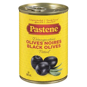 Olive noire dénoyautée 398ml