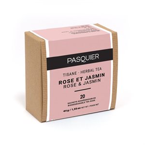 Tisane rose & jasmin 20un