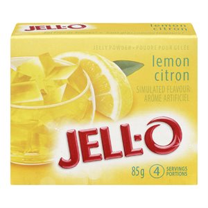 Poudre pour gelée citron 85gr