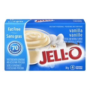 Pouding vanille sans gras 30gr