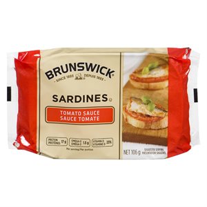 Sardines sauce tomate 106gr