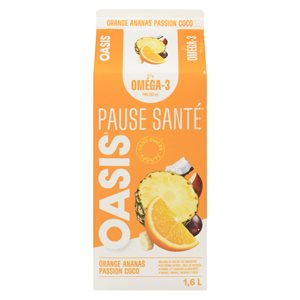 Jus oranges / ananas / fruit passion 1.6lt