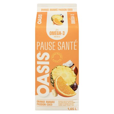 Jus oranges / ananas / fruit passion 1.65lt