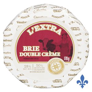 Fromage L'Extra brie double crème 170gr