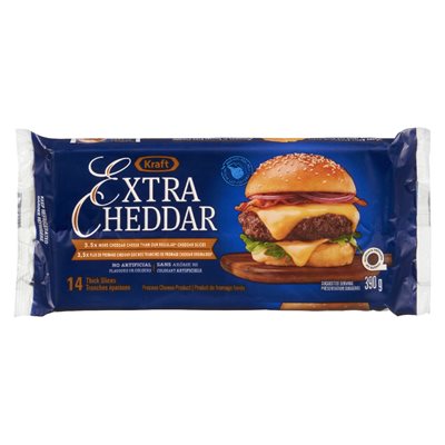 Fromage cheddar 14 tranches 390gr