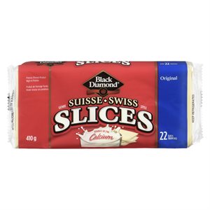 Fromage suisse 22 tranches 410gr