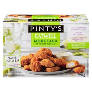 Morceaux de poulet buffalo sans gluten 790gr