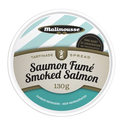 Tartinade saumon fumé 130gr
