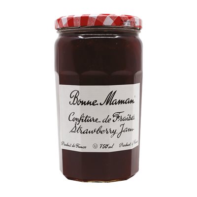 Confiture fraises 750ml