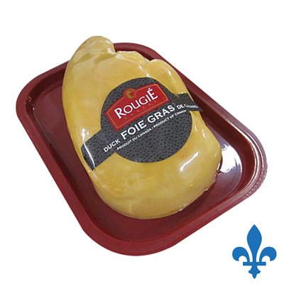 Lobes de foie gras canard surgelés env.400gr et plus