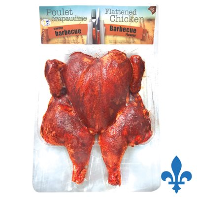 Poulet crapaudine épice bbq env.1.3kg