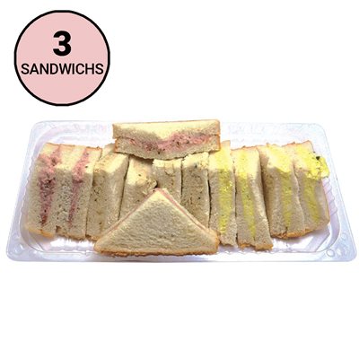 Demi sandwich poulet / oeufs / jambon 580gr
