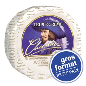 Brie chevalier triple crème GROS FORMAT
