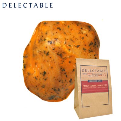 Poitrine poulet désossée grecque 8x150gr