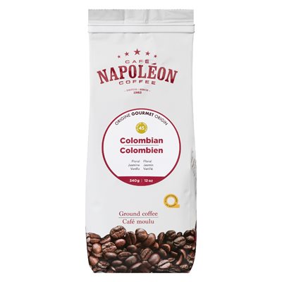 Café moulu colombien 340gr