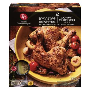 Cuisses de poulet confites 550gr