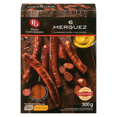 Saucisses merguez(sans gluten) 300gr