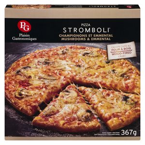 Pizza champignon emmental 367gr