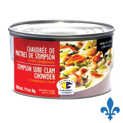 Chaudrée de mactres de stimpson 338ml