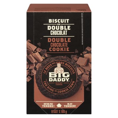 Biscuits double chocolat 800gr