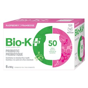 Probiotique pois fermenté framboise 6x98gr