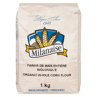 Farine maïs bio. 1kg