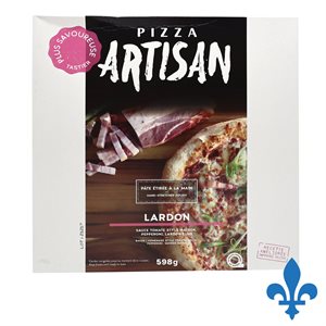 Pizza lardons 598gr