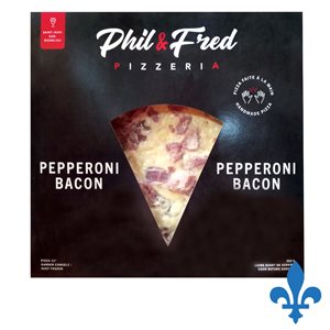 Pizza pepperoni - bacon 955gr