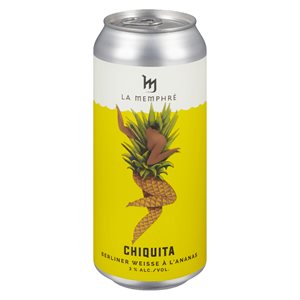 Bière sure à l'ananas 3% 473ml