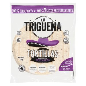 Tortillas mais multigrain 8" 340gr