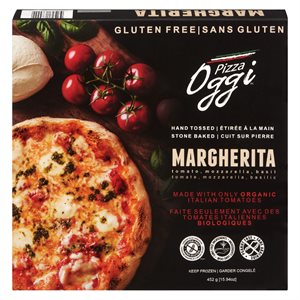 Pizza margherita sans gluten 452gr