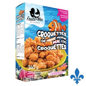 Croquettes de vraie Morue 340gr