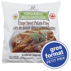 Frites patate douce croustillantes 4lb