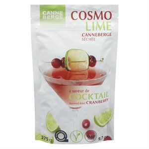 Canneberge séchée Cosmo Lime 275gr
