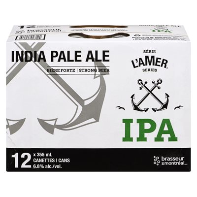 Bière IPA 6.8 % 12x355ml