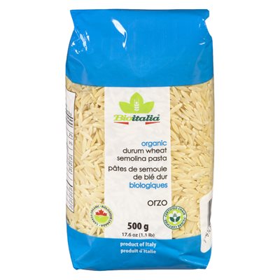 Pâtes orzo bio 500gr