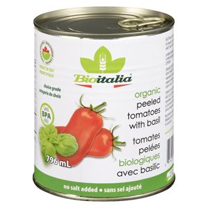 Tomates Italiennes Entieres & Basilic 796ml