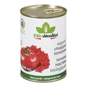 Tomates hachées bio 398ml