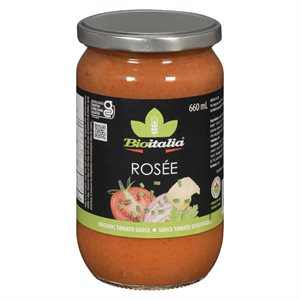 Sauce tomate pour pâtes Rosée bio s / gluten 660ml