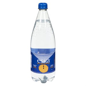 Eau de source gazéifiée orange 1lt